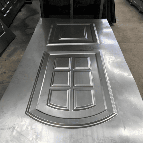 Inicio 14 puerta metalica estampada girones trinagulo de.hierro bucaramanga